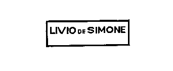 LIVIO DE SIMONE