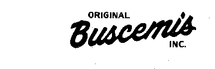 ORIGINAL BUSCEMI'S INC.