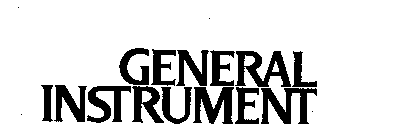 GENERAL INSTRUMENT