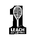 1 LEACH RACQUETBALL