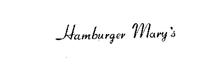 HAMBURGER MARY'S