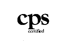 CPS CERTIFIED