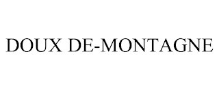 DOUX DE-MONTAGNE