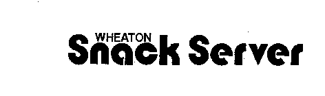 WHEATON SNACK SERVER