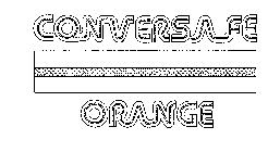 CONVERSAFE ORANGE