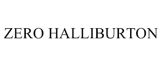 ZERO HALLIBURTON