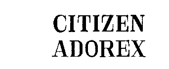 CITIZEN ADOREX