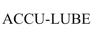 ACCU-LUBE