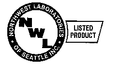 NWL NORTHWEST LABORATORIES OF SEATTLE INC. LISTED PRODUCT
