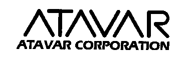 ATAVAR ATAVAR CORPORATION