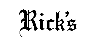 RICK'S
