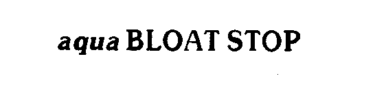 AQUA BLOAT STOP