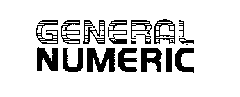 GENERAL NUMERIC