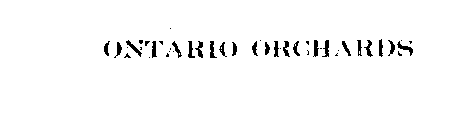 ONTARIO ORCHARDS