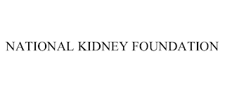 NATIONAL KIDNEY FOUNDATION