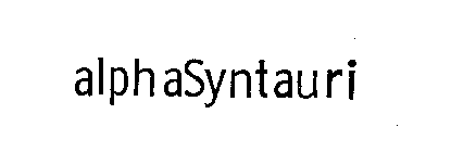 ALPHASYNTAURI