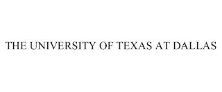 THE UNIVERSITY OF TEXAS AT DALLAS