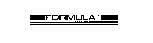 FORMULA 1