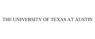 THE UNIVERSITY OF TEXAS AT AUSTIN