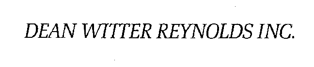 DEAN WITTER REYNOLDS INC.