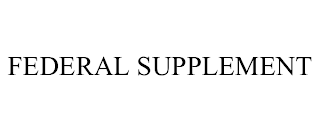 FEDERAL SUPPLEMENT