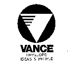 VANCE DEVELOPS IDEAS & PEOPLE