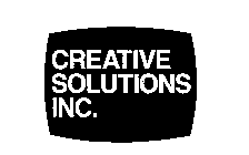 CREATIVE SOLUTIONS, INC.