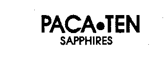 PACA.TEN SAPPHIRES