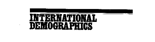 INTERNATIONAL DEMOGRAPHICS