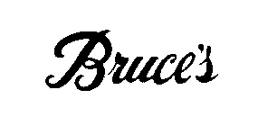 BRUCE'S