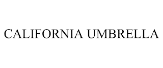 CALIFORNIA UMBRELLA