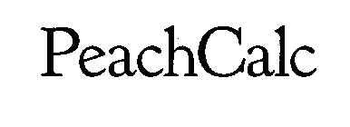 PEACHCALC