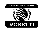 MORETTI BIRRA FRIULANA DAL 1859.