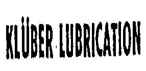 KLUBER LUBRICATION