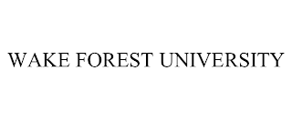 WAKE FOREST UNIVERSITY