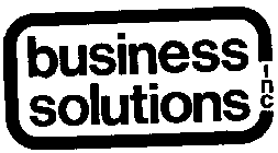 BUSINESS SOLUTIONS INC