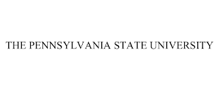 THE PENNSYLVANIA STATE UNIVERSITY