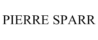 PIERRE SPARR