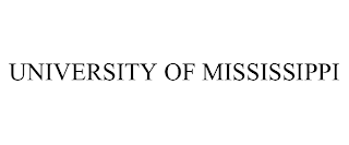 UNIVERSITY OF MISSISSIPPI