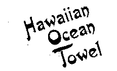 HAWAIIAN OCEAN TOWEL