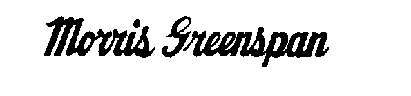 MORRIS GREENSPAN