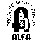 PROCESO MICROFUSION A ALFA