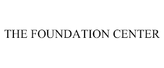 THE FOUNDATION CENTER