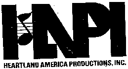 HAPI-HEARTLAND AMERICA PRODUCTIONS, INC.