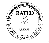 HAMMACHER SCHLEMMER RATED UNIQUE INSTITUTE NEW YORK CITY