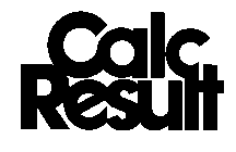 CALC RESULT