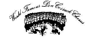 WORLD FAMOUS DON COSSACK CHORUS