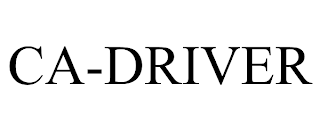 CA-DRIVER