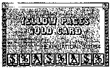 YELLOW PAGES GOLD CARD