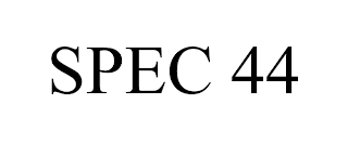 SPEC 44